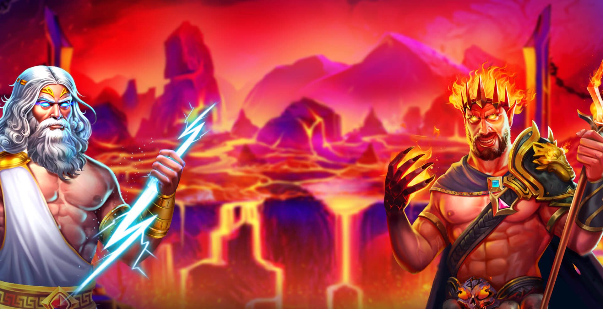 Zeus vs Hades — Hero-Banner auf StoneVegas Casino